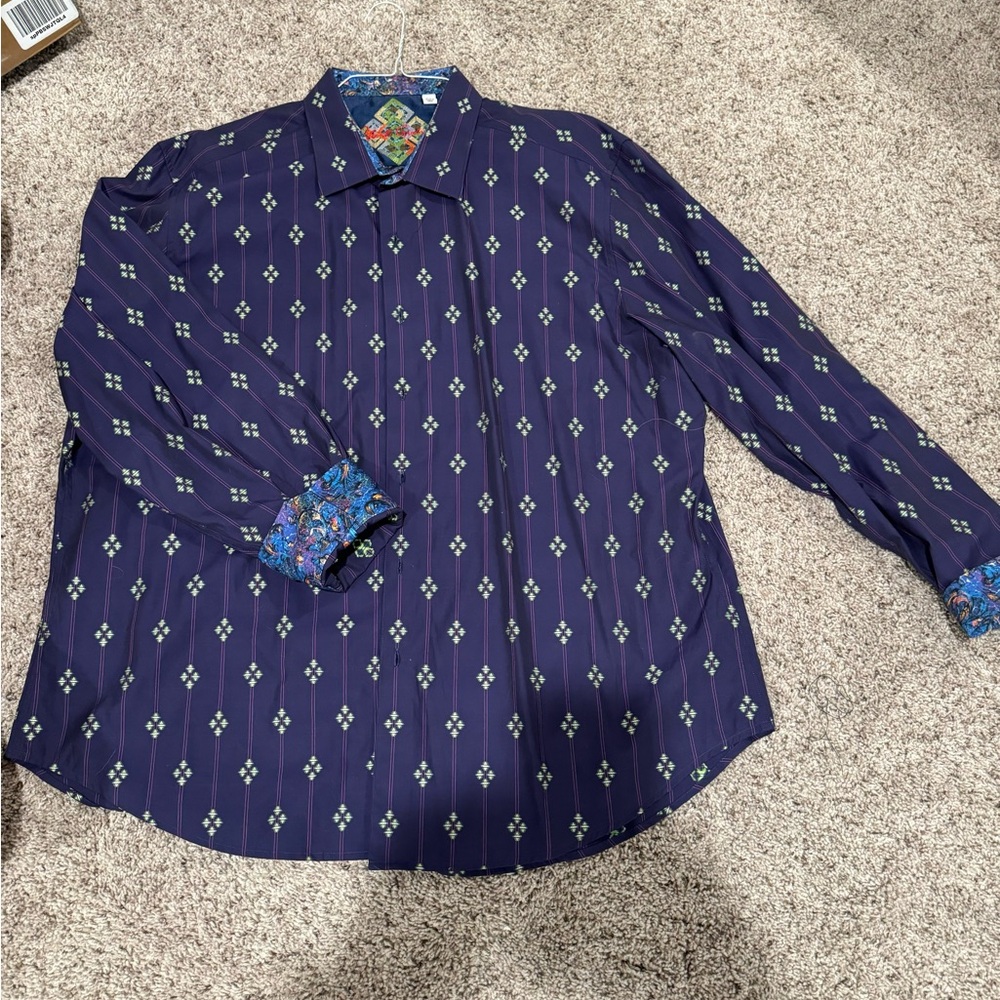 Robert Graham Button Down Long Sleeve Shirt